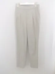 ◇ GLOBAL WORK グローバルワーク センタープレス テーパード パンツ サイズS グレー系 レディース P  【1301180009289】のサムネイル