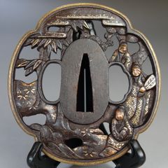 日本刀 鍔 武州住正春 銘 - メルカリ