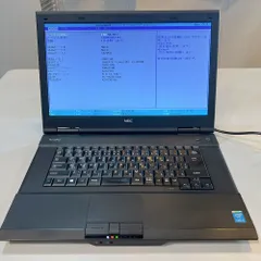 【ジャンクPC】 NEC Versapro VK25LX-K ノートPC メモリ4GB HDDなし HN-0210