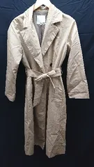 ◇ GOUT COMMUN グーコミューン 薄手 シンプル ロング 長袖 トレンチ コート サイズ38 ベージュ レディース E  【1301230016748】のサムネイル