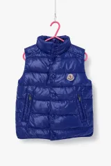 正規品))MONCLER ブルー ダウン ベスト 4yのサムネイル