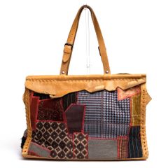 JAMIN PUECH パッチワーク レザー ハンドバッグ ホヌMINI - メルカリ