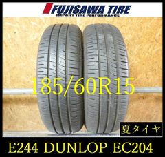 185/70R14夏タイヤ2本 ダンロップ ENASAVE EC204 - メルカリ