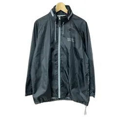 ヘインズ Hanes ナイロン パーカー ブルゾン 2way ロゴ L グレーのサムネイル