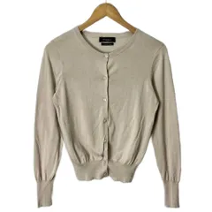デミルクス ビームス Demi-Luxe BEAMS コットン ニットカーディガン ボレロ 長袖 ベージュ ■GY14 レディースのサムネイル