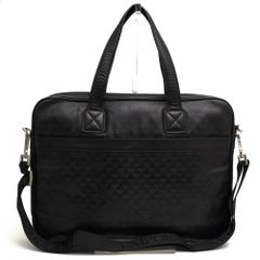LOEWE ロエベ ビジネスバッグ ハンドバッグ ブラック PVC レザー