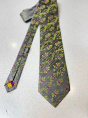 penrose ペンローズ ネクタイ シルク 花柄 ブルー系 美品 - メルカリ