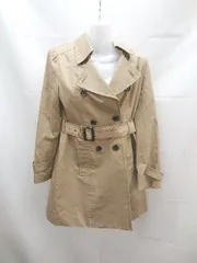 ◇ ROPORTION BODY DRESSING キルティングライナー フロントボタン 長袖 トレンチコート サイズ1 ブラウン レディース E  【1301260043981】のサムネイル