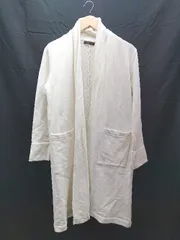 ◇ AMERICAN RAG CIE シンプル ロング丈 長袖 ジャケット コート サイズ表記なし M相当 オフホワイト レディース E  【1301260047255】のサムネイル