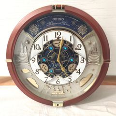 と*も様 SEIKO からくり掛け時計 AM620S 星座×天使×LEDメロディ - メルカリ
