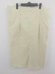 ◇ w closet ダブルクローゼット コーデュロイ スリット ロング タイト スカート サイズF アイボリー系 レディース P  【1301270005542】のサムネイル
