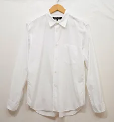 COMME des GARCONS HOMME deux (S) AD2019 長袖白シャツ ワイシャツ 日本製 DZ-B516 コムデギャルソンオムドゥ　K5-61のサムネイル