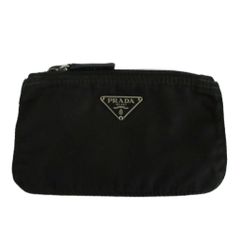 近年モデル✨美品】PRADA プラダ ポーチ ブラック 三角ロゴ 白タグ