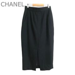 CHANEL シャネル パンツ レギンス 黒 ベロア サイズ38 美品 - メルカリ