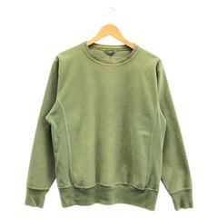 初期 AURALEE グリーンサイドリブスウェット - メルカリ