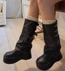 HSK Tokyo 超厚底18cmシークレットブーツ21.5cm〜26.5cm - メルカリ