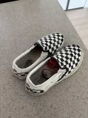 VANS チェッカーボード スリッポン シューズ 220