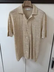 BRUNELLO CUCINELLI ブルネロクチネリ リネン 半袖 シャツのサムネイル