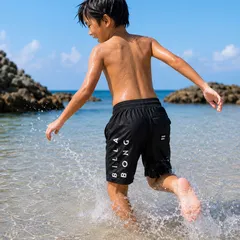 【最短翌日配達】 ビラボン サーフパンツ キッズ アウトレット BILLABONG 水着 ボードショーツ サーフブランド 子供 男の子 海パン トランクス 130,140,150 BF015-40-BLK