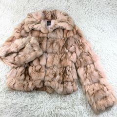 エンバ EMBA ブルーフォックス ファーコート 毛皮コート ジャケット