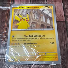 Pikachu at the Museum ジャンボカード プロモ 英語版 海外限定 - メルカリ