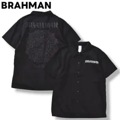 【美品】 ブラフマン BRAHMAN 『 Tour 相克 』 ツアー 記念 限定 デザイン 半袖 ワーク シャツ キャブ クロージング CAB CLOTHING S ブラック ロック バンド メンズのサムネイル