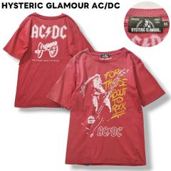 1124【入手困難】ヒステリックグラマー♤ビッグロゴ AC/DC 半袖Tシャツ