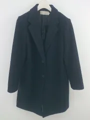 ◇ chocol raffine robe ショコラ フィネ ローブ 長袖 チェスター コート サイズM ネイビー レディース P  【1302110000550】のサムネイル