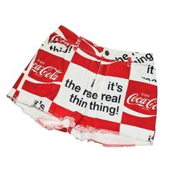 70's ヴィンテージ コカコーラ ビーチパンツ フレアパンツ レディース