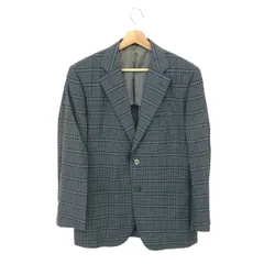Aquascutum アクアスキュータム 2Bチェックジャケット サイズ:96AB5 シルク    グレー メンズ / 240001204525のサムネイル