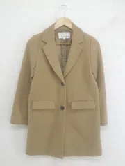◇ ABAHOUSE ecru アバハウスエクリュ 長袖 チェスターコート サイズ34 ベージュ系 レディース P  【1302140001916】のサムネイル