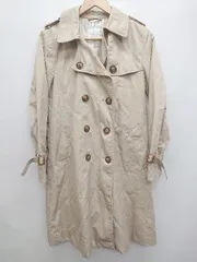 ◇ VIS ビス トレンチ 通勤 通学 長袖 コート サイズL ベージュ レディース P  【1302160010592】のサムネイル