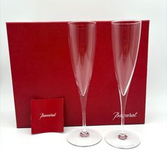 Baccarat シャンパングラス 2個セット - メルカリ