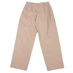 パパスPapas コットンドロストタックパンツ 薄ピンク46Sのサムネイル