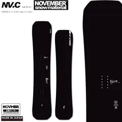 NOVEMBER NV.C　ノベンバースノーボード　エヌブイシー　26‐27【全国送料無料】2027 正規品　/NOV/ノーベン/国産　　カーヴィングボード　CARVING FREERIDE【予約商品2026年9月～11月納品】のサムネイル