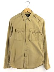 RRL ダブルアールエル ミリタリーシャツ カーキ 長袖 USA古着 - メルカリ