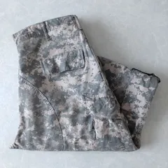 ■古着 USARMY 米軍実物 ACUミリタリーパンツ トラウザーズ コンバットパンツ デジタルカモフラージュ 迷彩 05年製 L-L 実寸W38L34【L6144】
