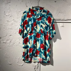 H.R.MARKET ハリウッドランチマーケット Aloha Shirt アロハシャツ ST2070 ブルー系 size.1【表参道B05】のサムネイル