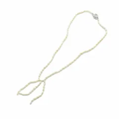 ノーブランド品 ネックレス アクセサリー バロックパール 真珠 Silver925 4mm 白 ホワイト ■GY11 /MQ
