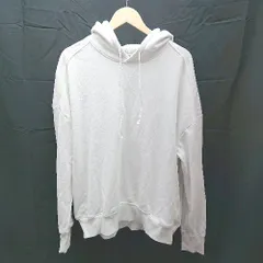 ◇ ITEMS URBAN RESEARCH アーバンリサーチリサーチ フーディー 無地 長袖 パーカー サイズ40 ホワイト メンズ E  【1303020010042】のサムネイル