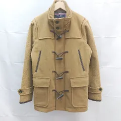 ◇ DESTRAD ジップアップ バックスリット 長袖 ダッフルコート サイズM マスタード メンズ E  【1303020009145】のサムネイル