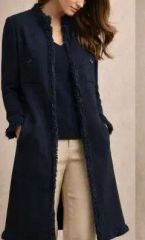 STEFANEL ブラウン レザー ロングコート M - メルカリ