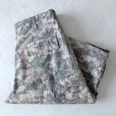 ■古着 USARMY 米軍実物 ACUミリタリーパンツ トラウザー コンバットパンツ デジタルカモフラージュ 迷彩 05年製 M-R 実寸W34L31【L6145】