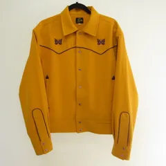 【姫路東店】 中古 Needles | ニードルス その他トップス Piping Cowboy Jac - PE PU Double Cloth OT136 シャツジャケット オレンジ サイズ：M 【91】のサムネイル