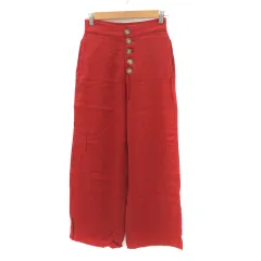ザラ トラファルック ZARA Trafaluc ワイドパンツ ロング丈 XS ブラウン /YK7