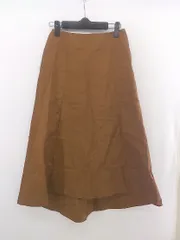 ◇ BEAUTY & YOUTH ビューティアンドユース UNITED ARROWS ロング フレア スカート サイズS ブラウン レディース P  【1303060007583】