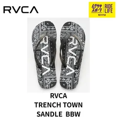 【ムラスポ公式】RVCA　ルーカ　TRENCH TOWN SANDLE（BBW）　BG043906 　メンズ　サンダル　ビーサンのサムネイル