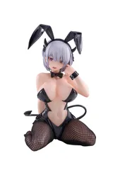 XCX バニーガール乃々 Illustrated by 鈴雨やつみ 1/6スケール PVC&ABS製 塗装済み完成品フィギュア 通常版