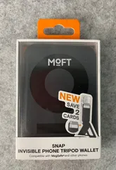 【新品未開封】 MOFT モフト スマホスタンド 8-in-1多機能スタンド カードケース付き ジェットブラック