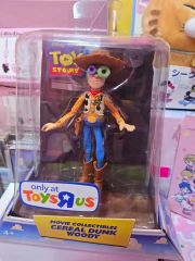 トイザらス トイストーリー ウッディフィギュアCereal Dunk Woody